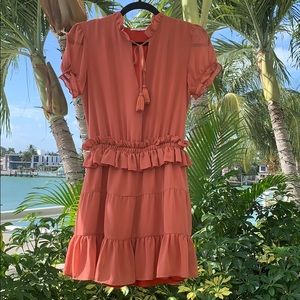 Tularosa Colleen Ruffle Dress